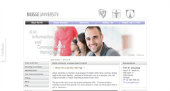 Desktop Screenshot of neisse-uni.org